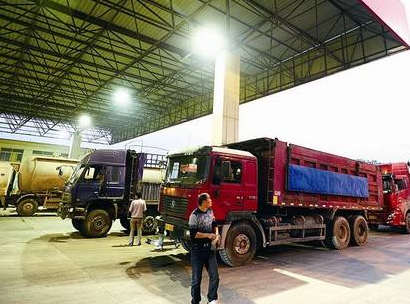 Fleet customer fueling scenario