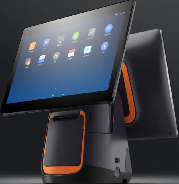 Portable point-of-sale terminal used for fuel and convenience retail checkout